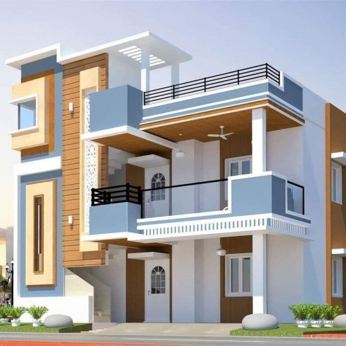 Modern Duplex house