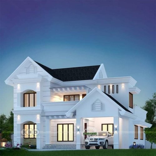 Modern Duplex house