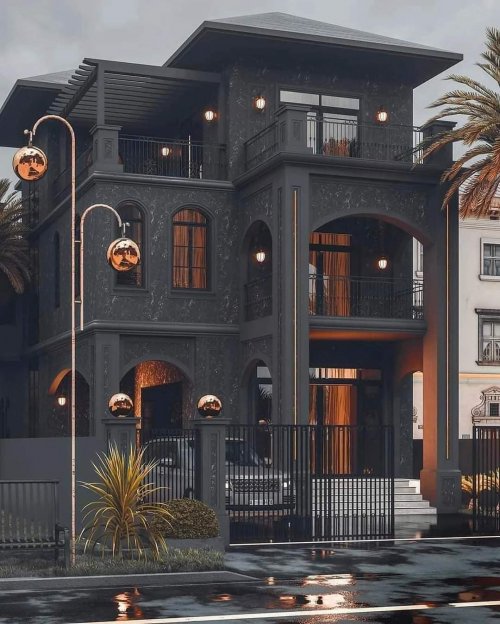 Modern Duplex house