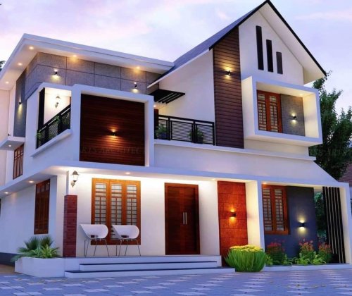 Modern Duplex house
