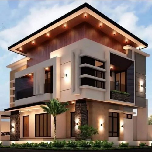 Modern Duplex house