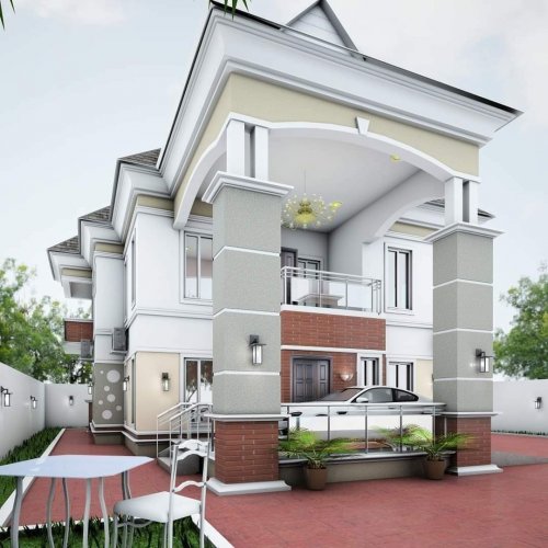 Modern Duplex house