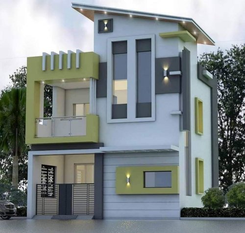 Modern Duplex house
