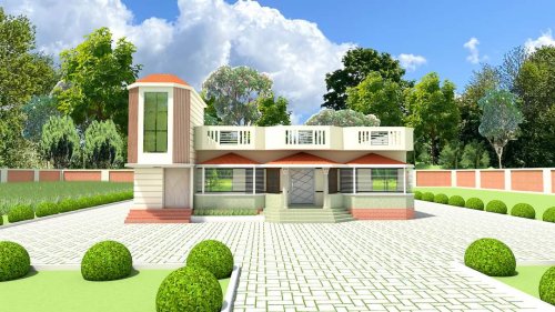 একতলা বাড়ি