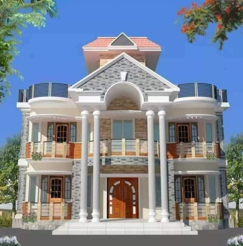 দুইতলা বাড়ি