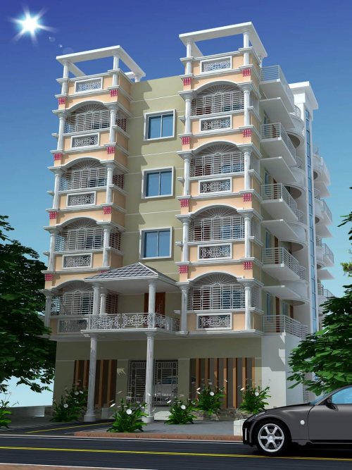 বহুতলা বাড়ি