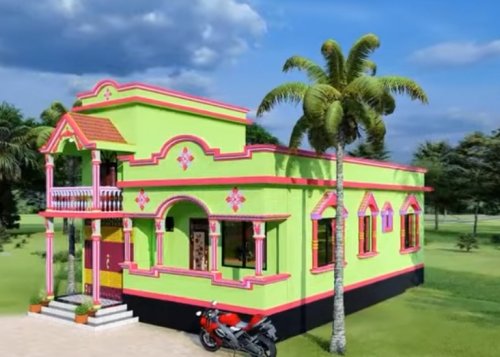 একতলা বাড়ি