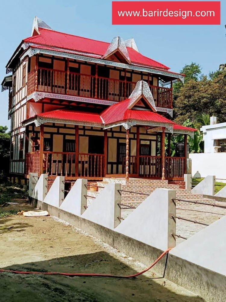 টিনসেড দিয়ে সেরা তিনটি বাড়ির নকশার মডেল।
