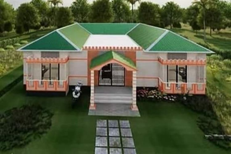 সেরা ২ নং টিনসেড বাড়ির নকশা।