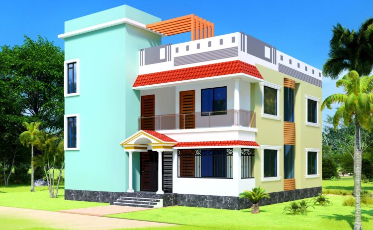 পুরাতন বাড়ির নকশা নতুন রুপে