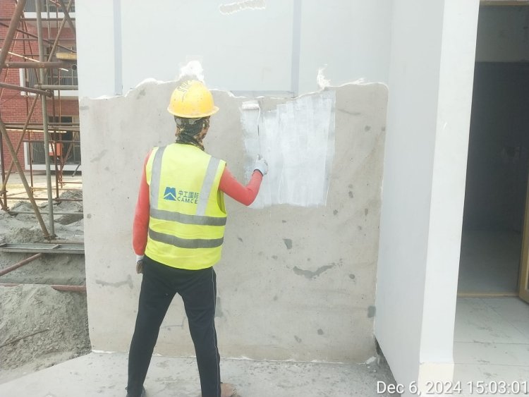 Plaster estimate with paint