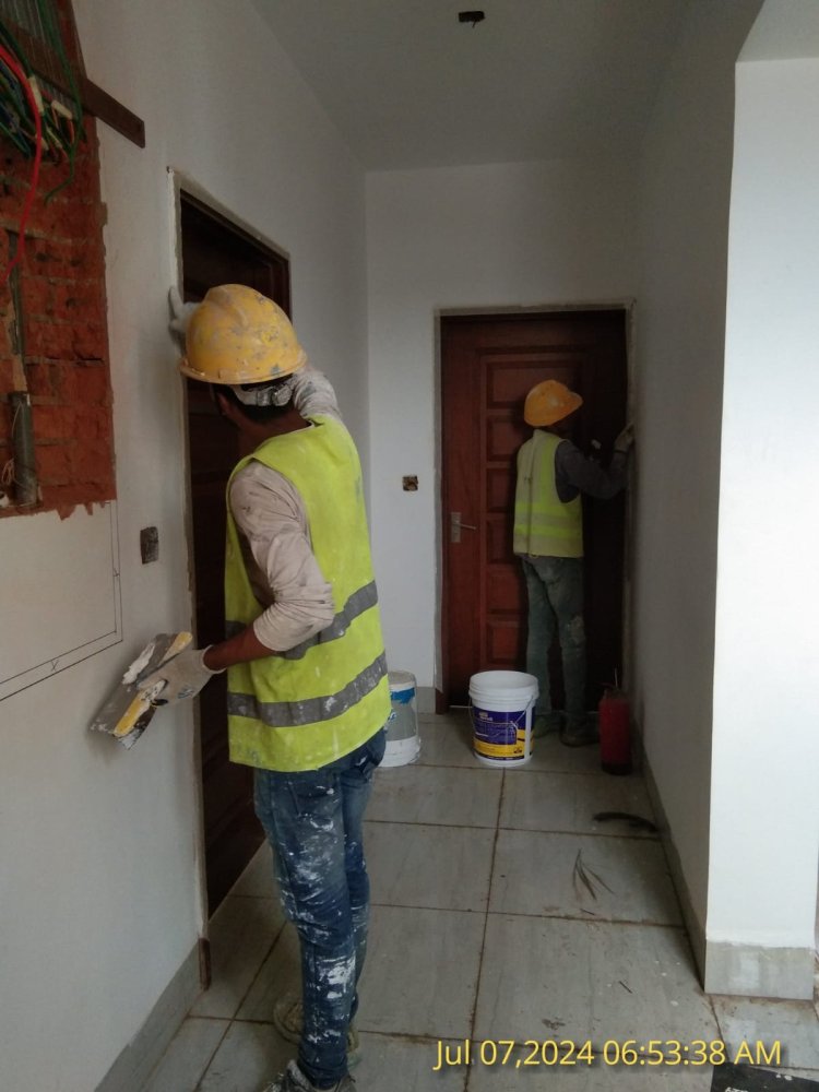 Plaster estimate with paint